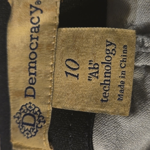 Democracy | Gray/ Taupe Ab-Technology Skinny Jeans - Picture 3 of 4